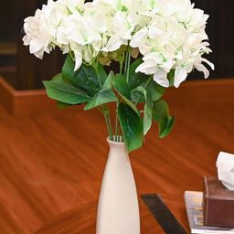 EarthCraft White & Green Bougainvillea Artificial Plant-image-29