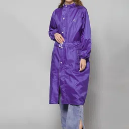THE CLOWNFISH Reversible Water Proof Hooded Rain Jacket-image-41