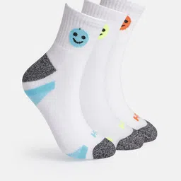 HRX by Hrithik Roshan Men Pack of 3 Ankle-Length Socks-54
