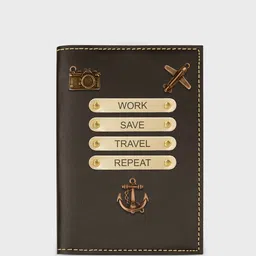 The Wallet Store Men Printed Leather Card Holder-29