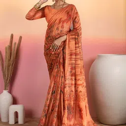 TIRA Abstract Printed Beads and Stones Festive Saree-picture-8