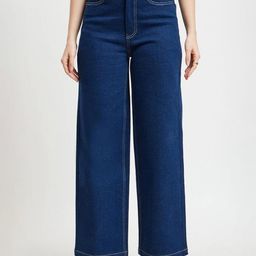 Stylecast X Kotty Women Flared High-Rise Stretchable Jeans-image-15