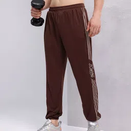 HRX by Hrithik Roshan Men Side Stripe Training Joggers-image-44