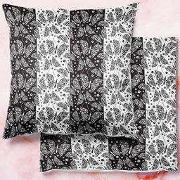 ArtzFolio Multicoloured Set of 2 Square Cushion Covers-41