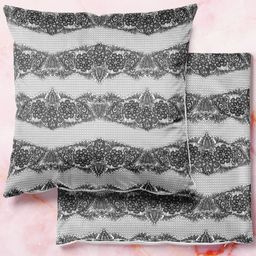 ArtzFolio Multicoloured Set of 2 Square Cushion Covers-55