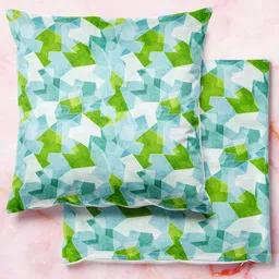 ArtzFolio Multicoloured Set of 2 Square Cushion Covers-0