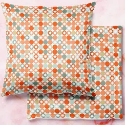 ArtzFolio Multicoloured Set of 2 Square Cushion Covers-image-76