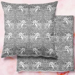 ArtzFolio Multicoloured Set of 2 Square Cushion Covers-image-70