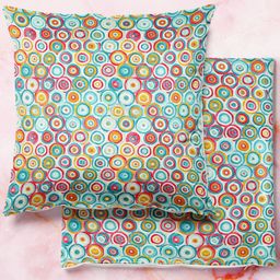 ArtzFolio Multicoloured Set of 2 Square Cushion Covers-image-57