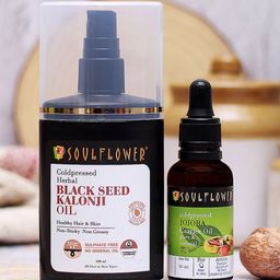 Black Seed Kalonji Hair Oil 120ml & Jojoba Carrier Oil 30ml-14