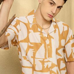 DENNISON Men Comfort Opaque Colourblocked Casual Shirt-image-47