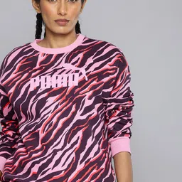 Puma ANIMAL Graphic Printed Relaxed Fit Sweatshirt-image-5