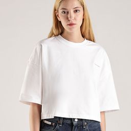 Calvin Klein Jeans Women Drop-Shoulder Sleeves T-shirt-image-64