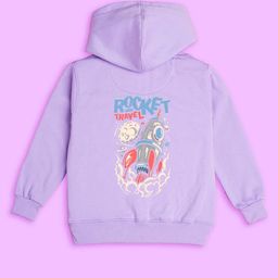 BAESD Kids Typography Printed Hooded Fleece Sweatshirt-picture-28