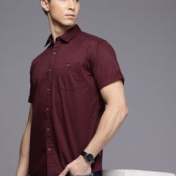 Louis Philippe Jeans Pure Cotton Slim Fit Casual Shirt-image-9