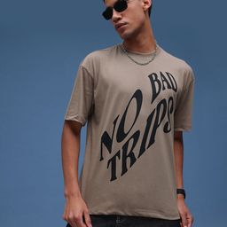 glitchez Digital Distort Oversized Fit Printed T-shirt-image-21