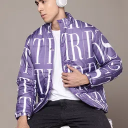 The Roadster Lifestyle Co. Men Typography Padded Jacket-picture-12