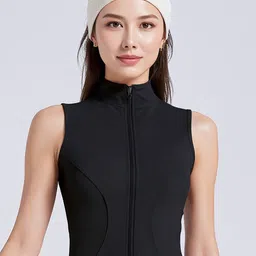 HRX by Hrithik Roshan Women Nylon Crop Tailored Jacket-image-28