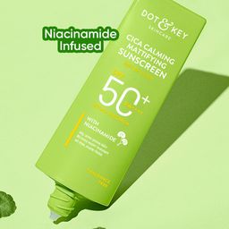 DOT & KEY Cica Calming Niacinamide SPF50 PA+++ Sunscreen - 50g-37