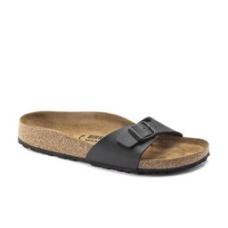 Birkenstock Black Madrid Birko-Flor Narrow Width Sandals-image-96