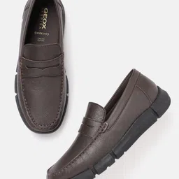 Geox Men Leather Loafers-picture-28