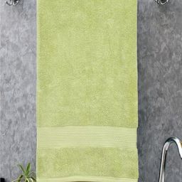 BOMBAY DYEING Lime Green Pure Cotton 650 GSM Bath Towel-27