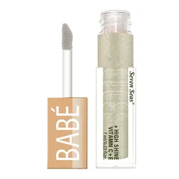 Seven Seas Babe Glittery High Shine Long Lasting Lip Gloss 7 ml - Silver 02-16
