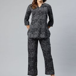 Cottinfab Printed Top With Trousers-picture-29