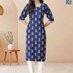 Moda Rapido Pack of 2 Printed Straight Kurta with Trousers-55