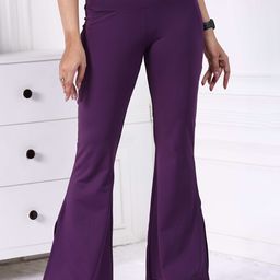 Mlada Women Original Flared Low-Rise Lint Free Trousers-image-61