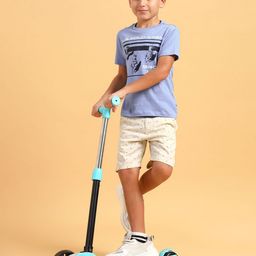 U.S. Polo Assn. Kids Brand Logo Printed Pure Cotton T-shirt-picture-25