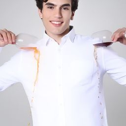 TURMS Men Anti-Stain Anti-Odor Pure Cotton Shirt-image-73