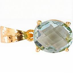 RAVIOUR LIFESTYLE Stone Studded Gold Pleated pendant-picture-18