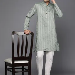 Inddus Striped Kurta-37