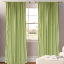 Dekor World Multicoloured Set of 2 Sheer Window Curtain-16