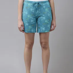 Van Heusen Allover Print Functional Pocket Superior Drape Lounge Shorts-image-18