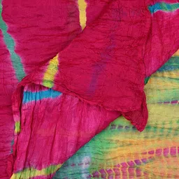 Dupatta Bazaar Multicoloured Leheriya Dupatta image 2