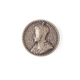 COSA NOSTRAA Set Of 7 Gold-Toned The Prince V Coin Button image 4