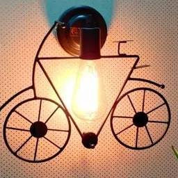 KINIS Black Quirky Abstract Shaped Shaped Light Wall Lamp image 4