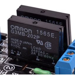 5V 2 Channel SSR G3MB-202P Solid State Relay Module 240V 2A Output with Resistive Fuse image 3