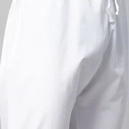 MANQ Men Yellow Regular Kurta with Pyjamas image 5