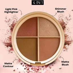FACES CANADA Second Skin 4 in 1 Face Palette image 5