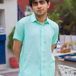 JAVINISHKA Spread Collar Indian Slim Slim Fit Casual Shirt-image-93