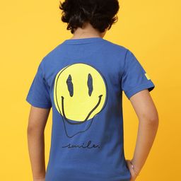 TALES & STORIES Royal Boys Blue Printed Round Neck T-shirt-picture-10