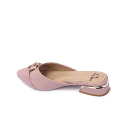 Carlton London Textured Party Block Mules with Buckles image 3