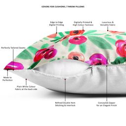 ArtzFolio Multicoloured Set of 5 Square Cushion Covers image 4