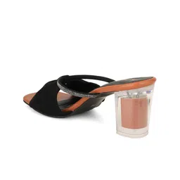 Mast & Harbour Embellished Block Mules with Bows image 2