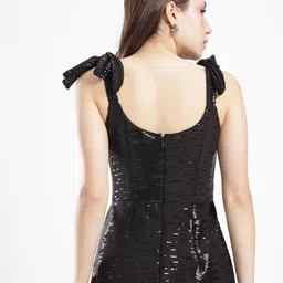 Stylecast X Hersheinbox Sparkle Queen A-Line Midi Dress image 5