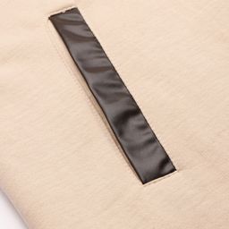 Qurvii+ Plus Size Front-Open Longline Fleece Trench Coat image 2
