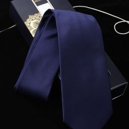 PELUCHE Men Blue Skinny Tie-image-86